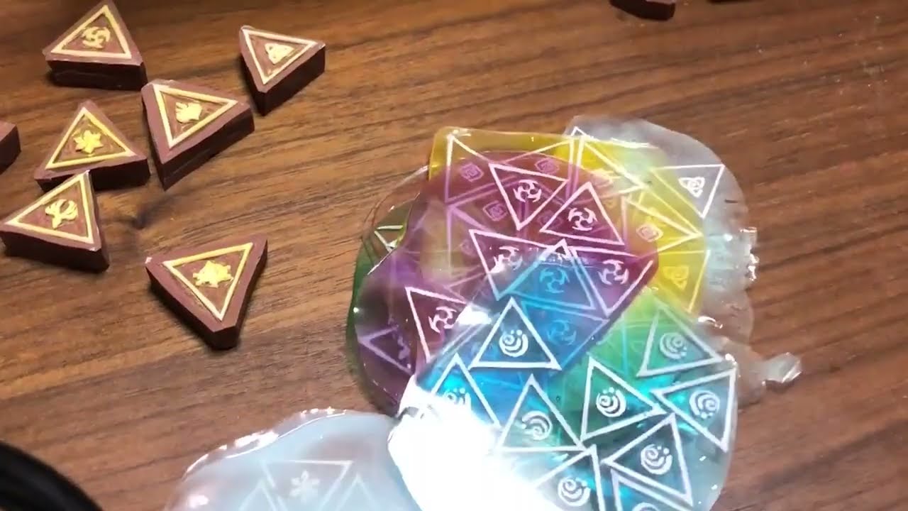 【原神】【七聖召喚】サイコロのためのスタンプ作り