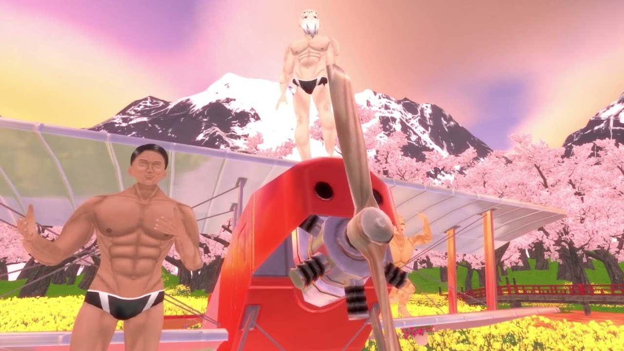 マッチョアバターCM