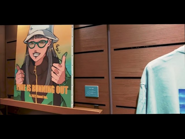 2022.3 広島 蔦屋書店 HIS × JUNred feat.msy.『Fly around the world』展示