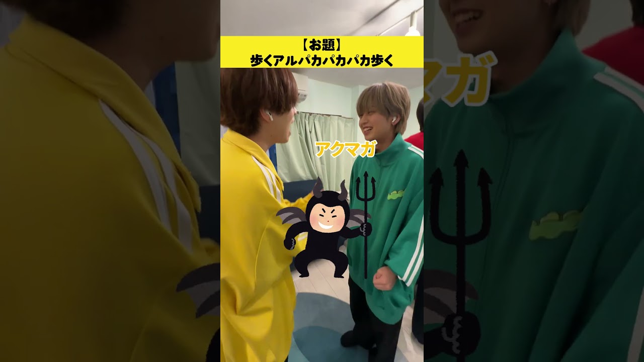 歩くアルパカ_ショート動画_エンタメ