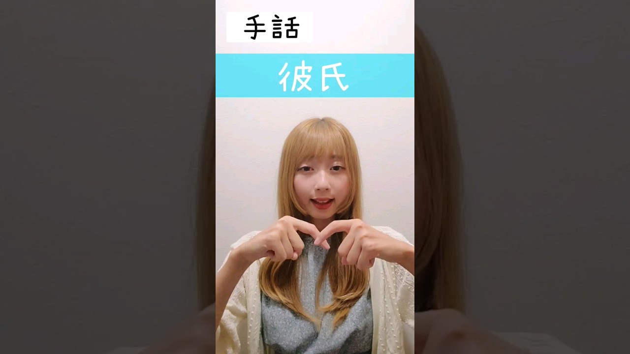手話、動画