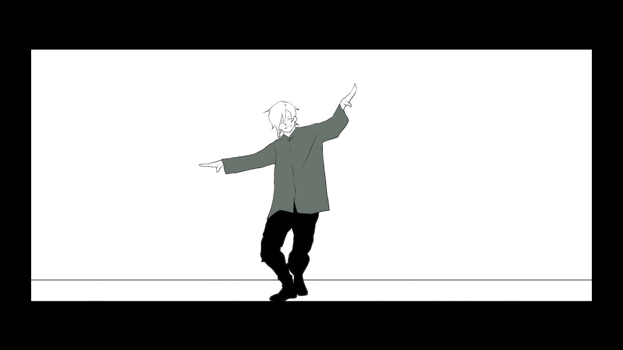 手描きトレス動画